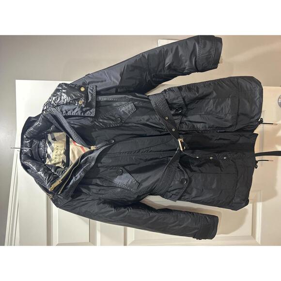 BURBERRY WOMENS CHEVRINGTON HOODEDPARKA COAT 3-in-1